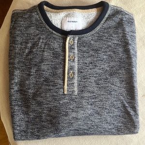 Old Navy Cozy Henley-Long Sleeve Shirt